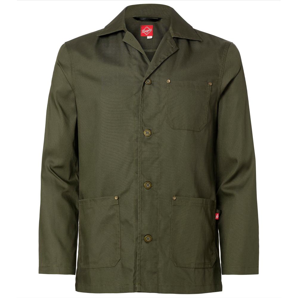 Segers Serveringsjakke Unisex mørk oliven - Image 2
